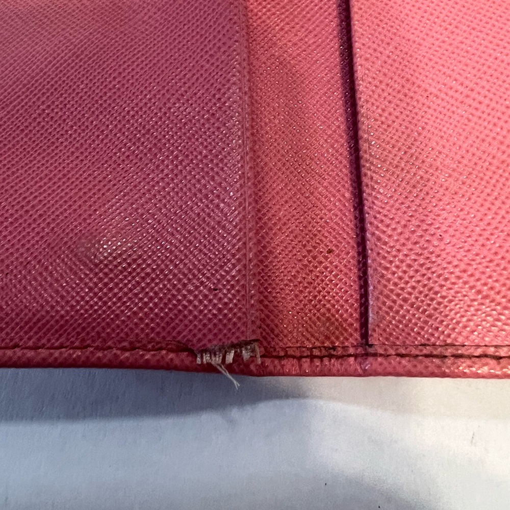 PRADA authentic Saffiano leather pink‎ key  card case with box - Picture 12 of 12